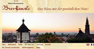 Webdesign: Hotel Restaurant Bierhäusle