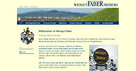 Webdesign: Weingut Faber