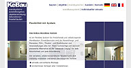 Webdesign: Kebau Messebau