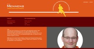 Webdesign Onepager Physiotherapiepraxis Mennens