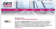 Webdesign: Optimal Kurier - worldwide express
