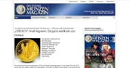 Webdesign: Deutsches Münzenmagazin
